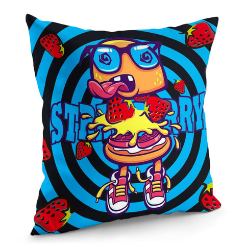 Image of Strawberry Pillow Cover