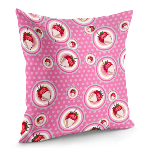 Image of Strawberry Pillow Cover