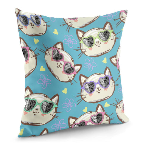 Image of Fun Cat Pillow Cover