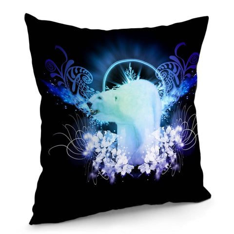 Image of Awesome Polar Bear Pillow Cover