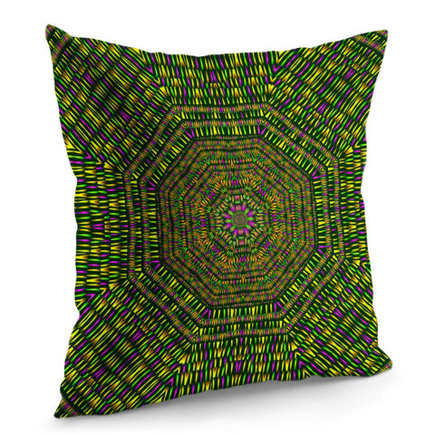 Image of Peace Flower Planet And Calm Fire Pillow Cover