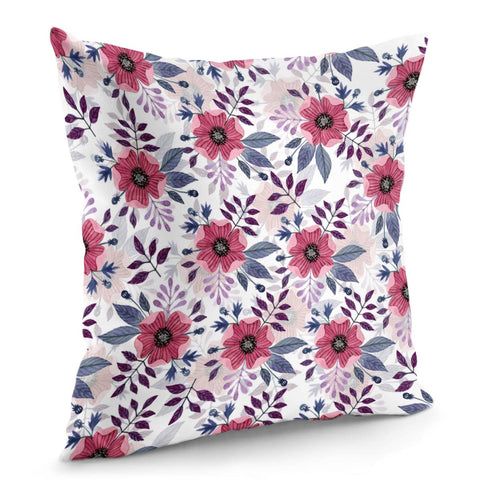 Image of Poppy Flower Pillow Cover