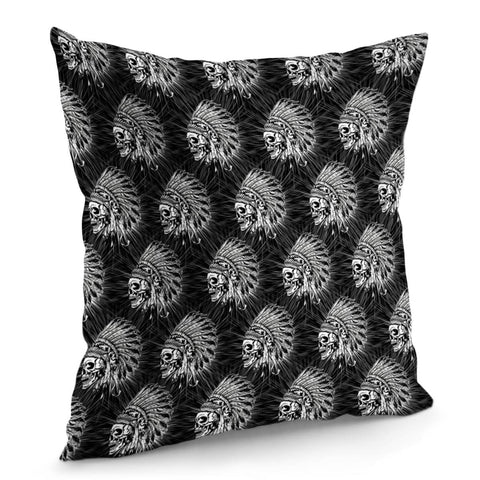 Image of Di00148 Skeleton Pillow Cover