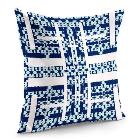 Image of Blue Pillow Cover