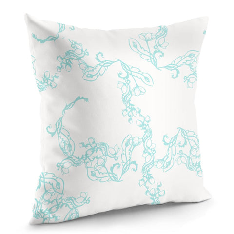 Image of Blue Pillow Cover