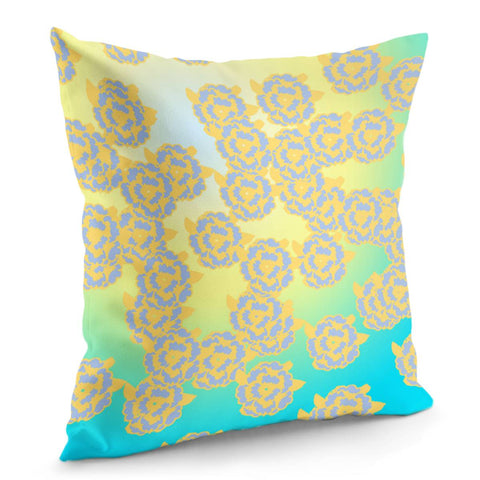 Image of Blue Pillow Cover