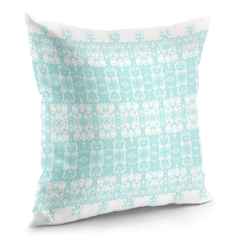 Image of Blue Pillow Cover