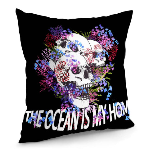 Image of Di00149Skeleton Pillow Cover