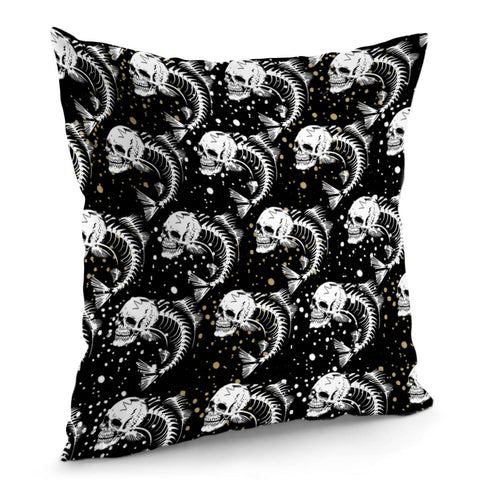 Image of Di00151Skeleton Pillow Cover