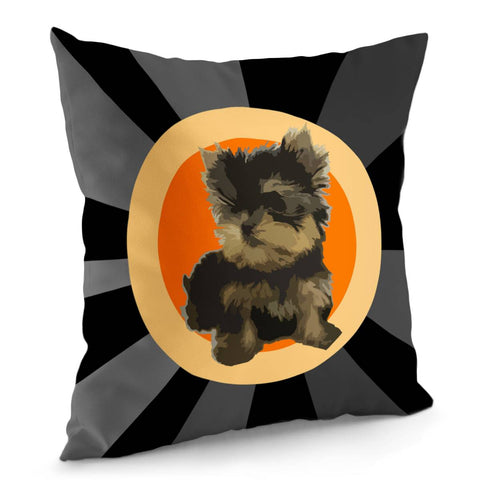 Image of Little Dog Pillow Cover