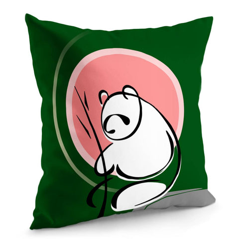 Image of Panda Pillow Cover