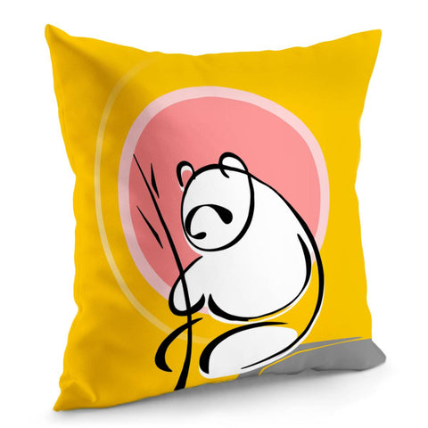 Image of Panda Pillow Cover