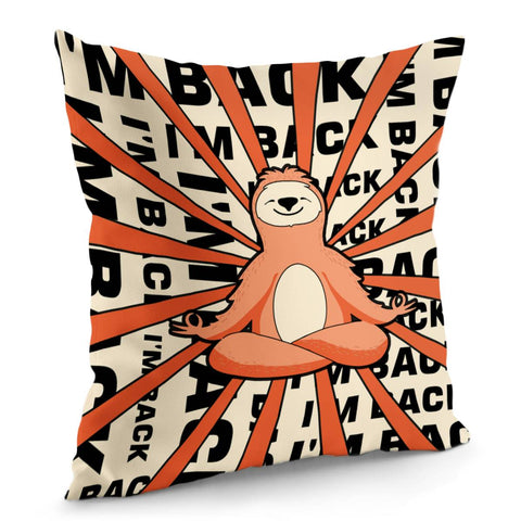 Image of Sloth Pillow Cover