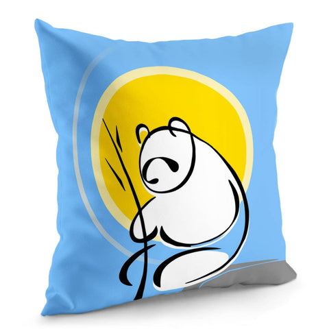 Image of Panda Pillow Cover