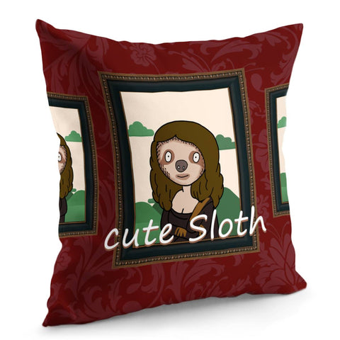 Image of Sloth Pillow Cover