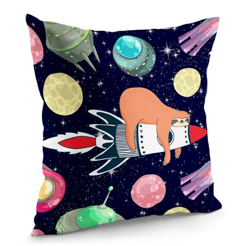 Image of Sloth Pillow Cover