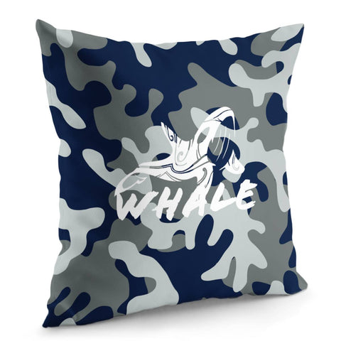 Image of Whale Pillow Cover