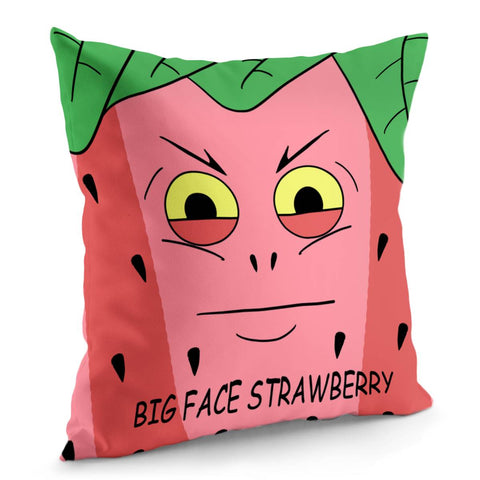 Image of Dk 001011 Strawberry Pillow Cover