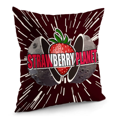 Image of Dk 001012 Strawberry Pillow Cover