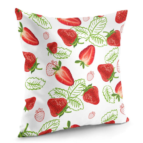 Image of Dk 001013 Strawberry Pillow Cover