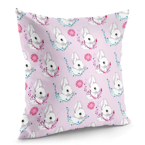 Image of Di00157 Rabbit Pillow Cover