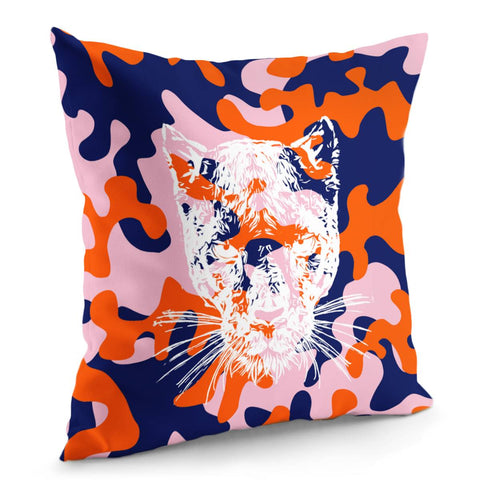 Image of Camouflage&Animal Pillow Cover