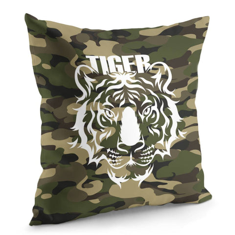 Image of Camouflage&Animal Pillow Cover