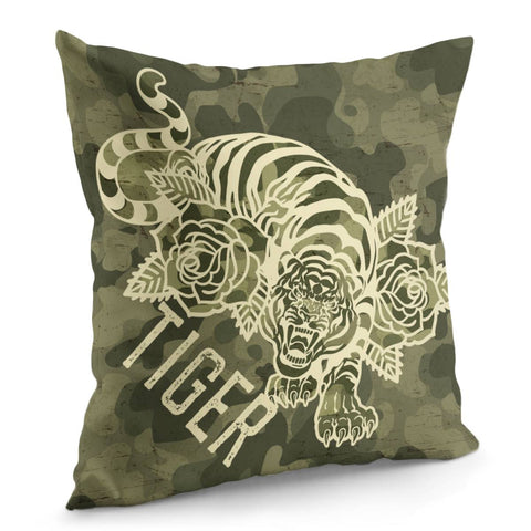 Image of Tiger Pillow Cover