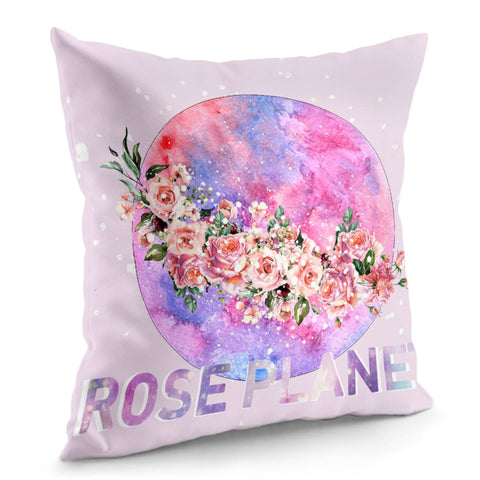 Image of Di00161 Rose Pillow Cover