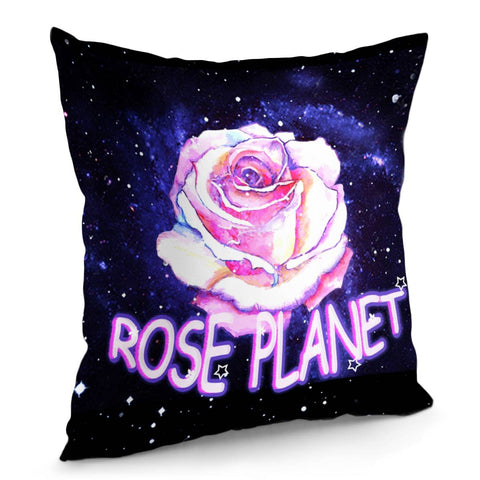 Image of Di00162 Rose Pillow Cover