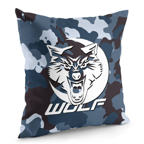 Image of Wolf Pillow Cover