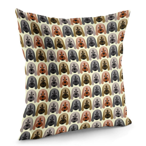 Image of Puppy Pattern Pillow Cover