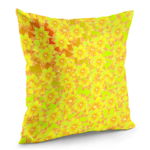 Image of Yellow Pillow Cover