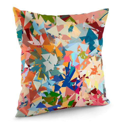 Image of World Of Triangles Pillow Cover