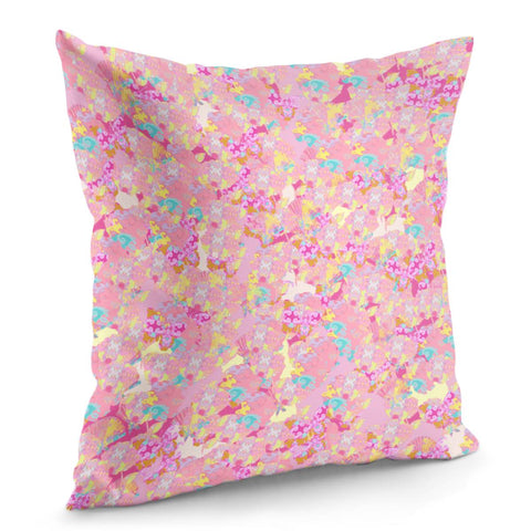 Image of Pink Pillow Cover