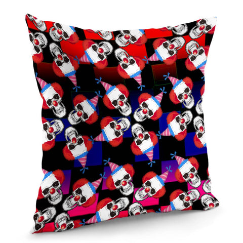 Image of Intensive Clown Pillow Cover