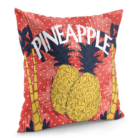 Image of Pineapple Pillow Cover