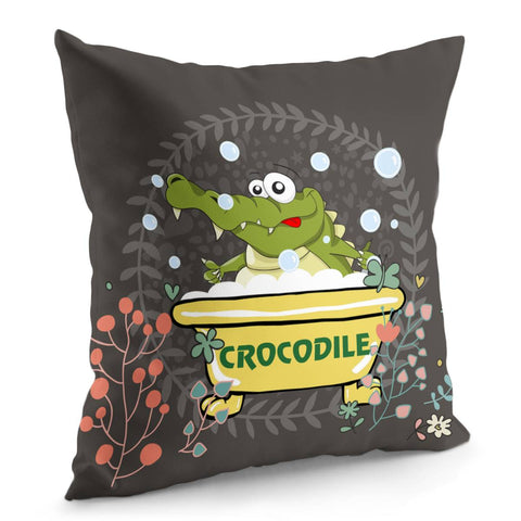 Image of Crocodile Pillow Cover