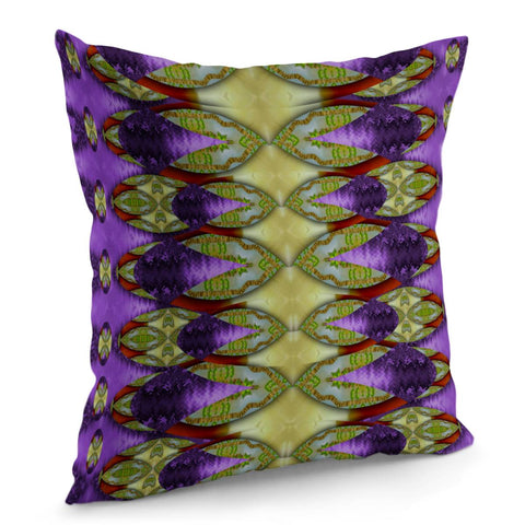 Image of Divine Flowers Striving To Reach Universe Pillow Cover