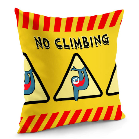 Image of Animal Safety Sign Pillow Cover