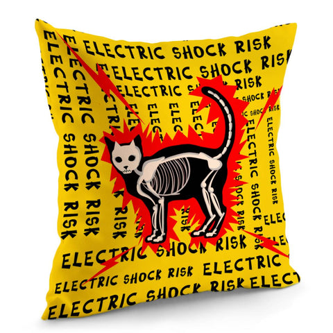 Image of Animal Safety Sign Pillow Cover