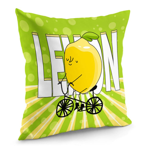 Image of Lemon Pillow Cover