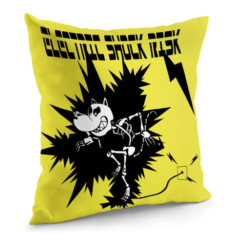 Image of Animal Safety Sign Pillow Cover