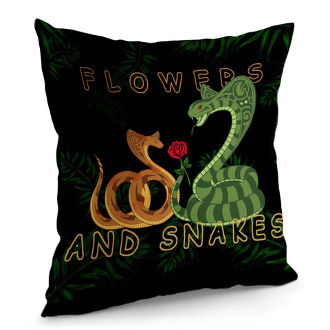 Image of Di00183Snake Pillow Cover