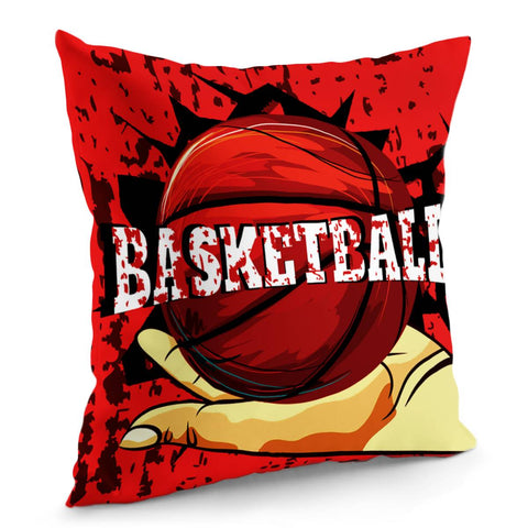 Image of Basketball Pillow Cover