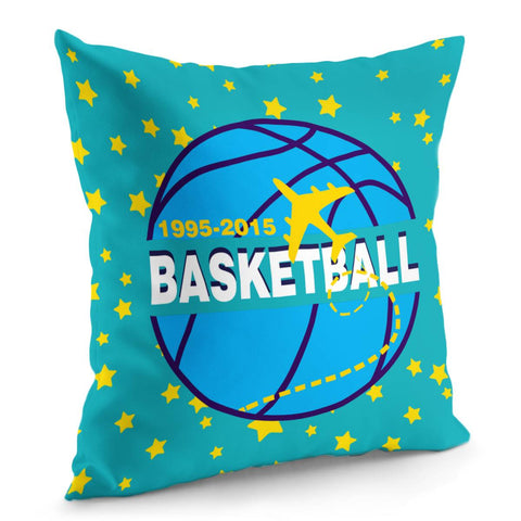 Image of Basketball Pillow Cover