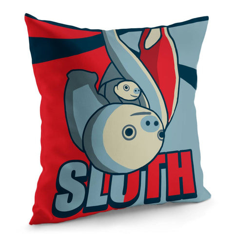 Image of Dk 023 108 Sloth Pillow Cover