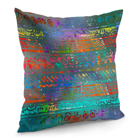 Image of Blue Boho Pillow Cover