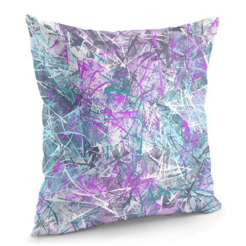 Image of Pink And Turquoise Pillow Cover