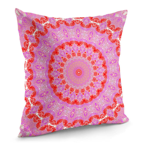 Image of Pink Mandala Pillow Cover